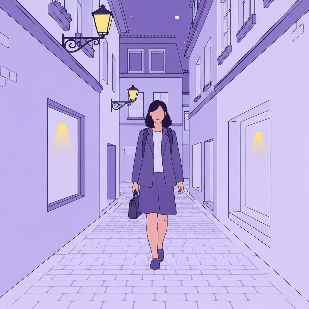 It's 11pm and you're walking back to your hostel alone