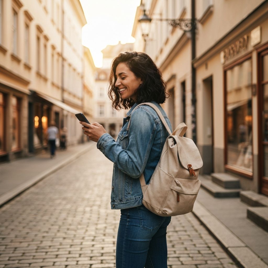Solo traveler in Lisbon, Portugal